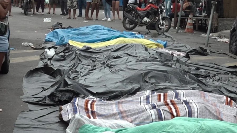 132 MORTOS - Número de mortes em megaoperação no Rio chega a 132, diz defensoria