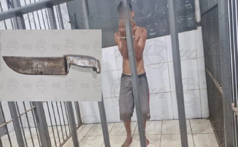 AMEAÇAS - Jovem chega alterado em casa, agride e ameaça a mãe de morte
