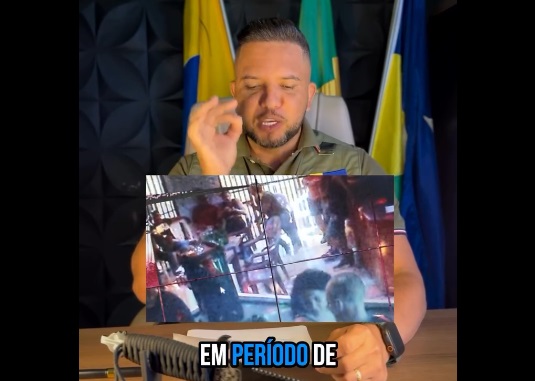 Vereador denuncia uso de viaturas da PM em visita a casa de prostituição durante curso de formação em Rondônia