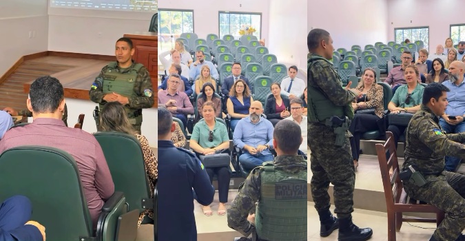 Escola da Magistratura de Rondônia realiza visita técnica ao Batalhão de Polícia Ambiental