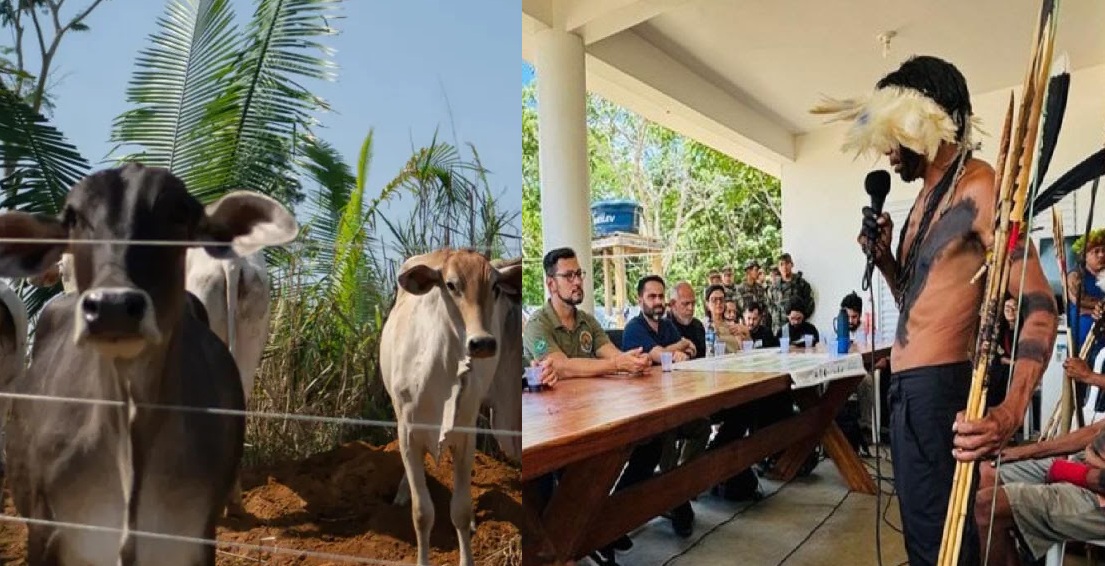 (CNJ) realiza visita para mediar conflito fundiário entre Terra Indígena Uru‑Eu‑Wau‑Wau e o Projeto Burareiro, em Rondônia