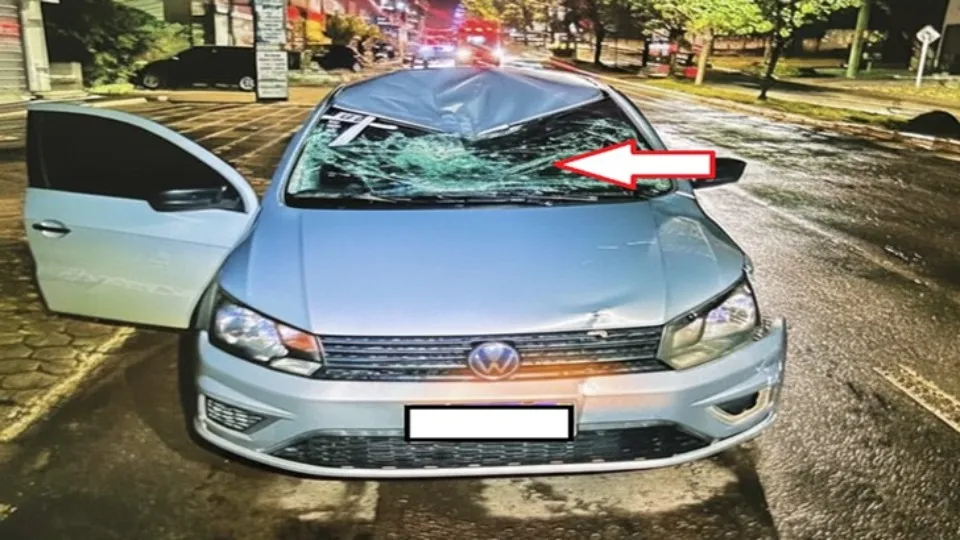 TRAGÉDIA - Ciclista morre após ser atropelado por carro em rotatória de Ji-Paraná