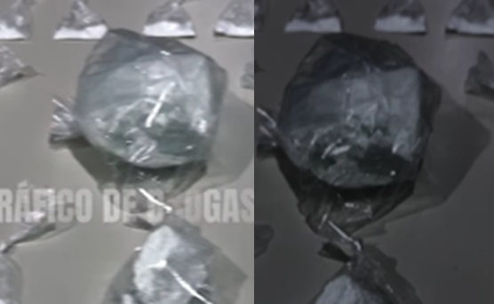 Tráfico de drogas interrompido durante patrulhamento de curso de motociclista policial em Porto Velho