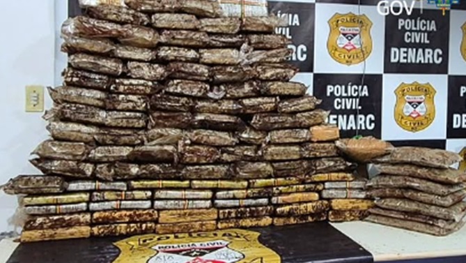 OPERAÇÃO NARKE NA CAPITAL -PC apreende mais de 100 quilos de skunk e cumpre mandados de busca em Porto Velho