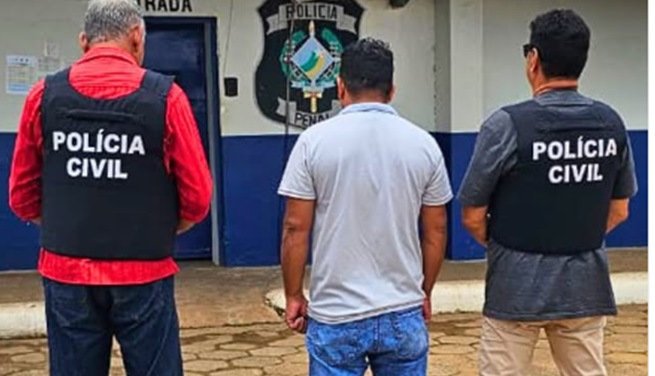 POLÍCIA CIVIL CUMPRE PRISÃO PREVENTIVA POR ESTUPRO DE VULNERÁVEL EM PORTO VELHO