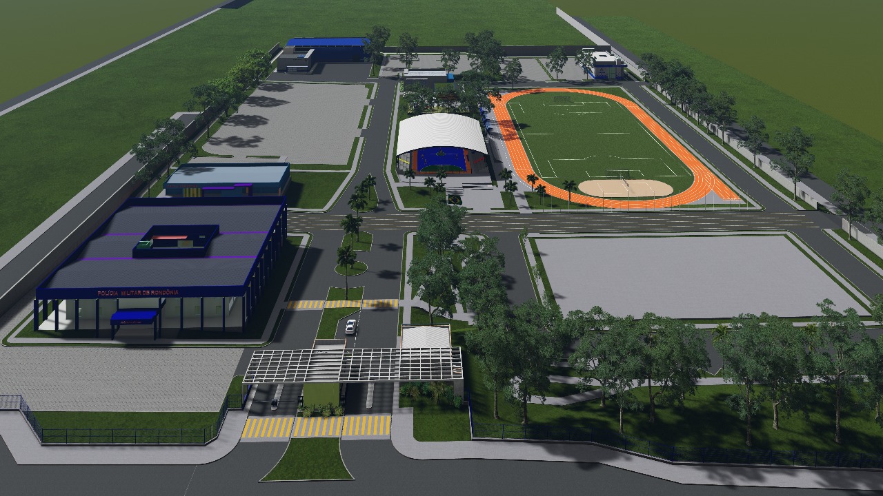 Já começou a maior reforma da sede do Comando-Geral da Polícia Militar de Rondônia