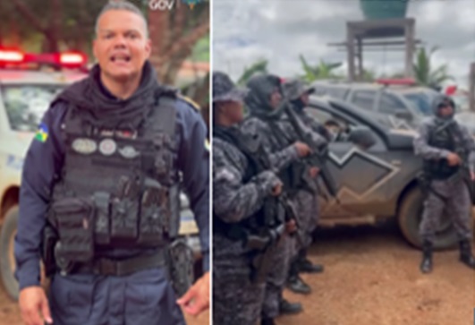 PM opera desocupação na Vila Rio Verde na Estação Ecológica Samuel