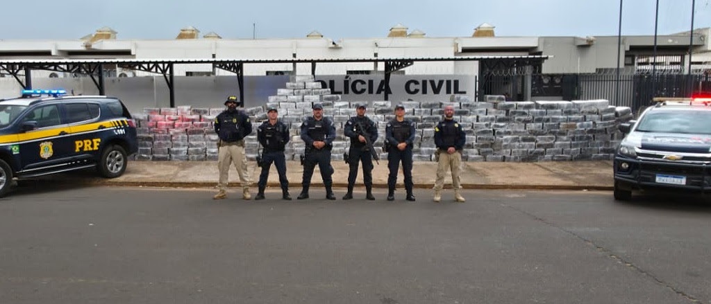 Grande apreensão: mais de 5,6 toneladas de maconha são retiradas de circulação em operação na BR-158