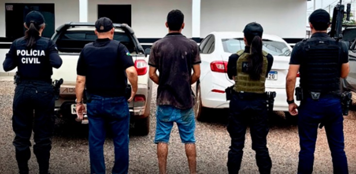 PC cumpre 4 mandado de prisão preventiva sobre homicídio ocorrido em 2023 na Zona da Mata de Rondônia