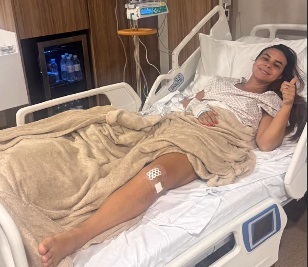 Ex-deputada Mariana Carvalho passa por cirurgia e agradece apoio durante recuperação