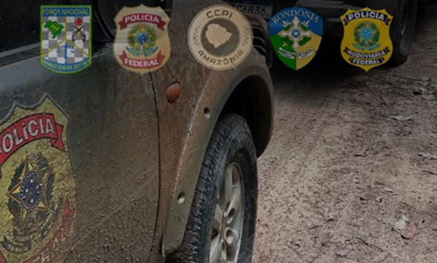 Ação deflagrada pela PF contou com a decisiva participação do Batalhão de Fronteiras da PM de RO