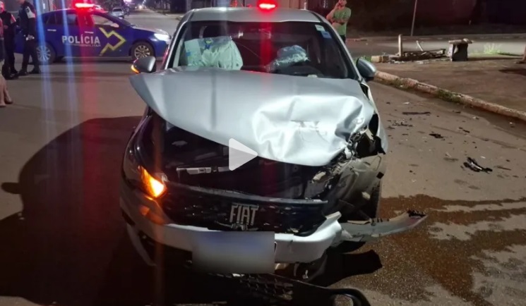 Acidente com feridos termina em prisão por embriaguez no Lagoinha