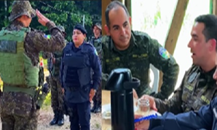 Comandante do Batalhão Ambiental realiza visita técnica ao Parque Estadual Guajará-Mirim; veja vídeo