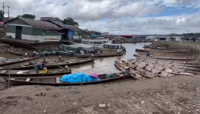 SECA FORA DE ÉPOCA - Rios secos prejudicam transporte em municípios do Amazonas