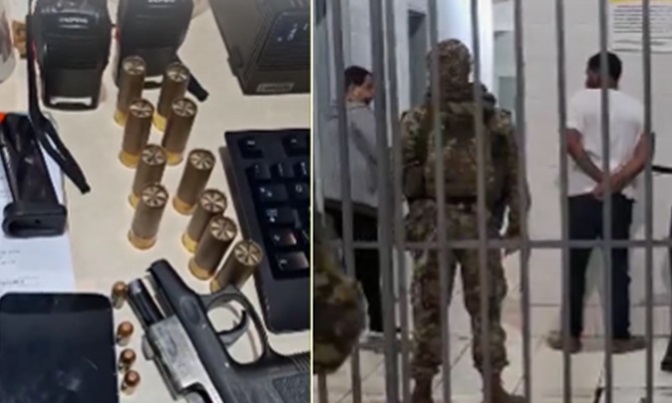 Plano para assaltar draga no Rio Madeira foi frustrado pela Polícia Militar; bandidos estão no 'casão'