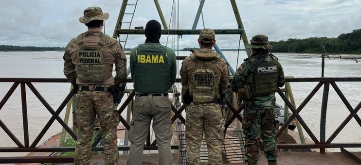 Polícia Federal deflagra “Operação Ouro na Fronteira” para combater garimpo ilegal na Amazônia