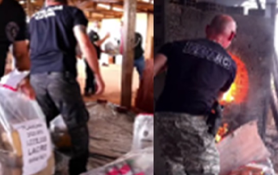 DENARC REALIZA INCINERAÇÃO DE APROXIMADAMENTE 450 QUILOS DE ENTORPECENTES