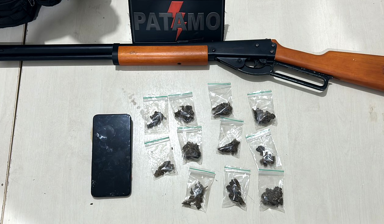 AÇÃO DA POLÍCIA MILITAR INTERROMPE PONTO DE TRÁFICO DE DROGAS NO BAIRRO NOVO JI-PARANÁ