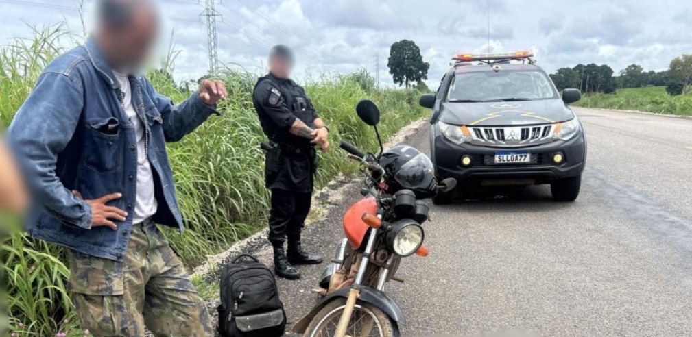 Polícia Militar recupera motocicleta com registro de furto/roubo em Porto Velho