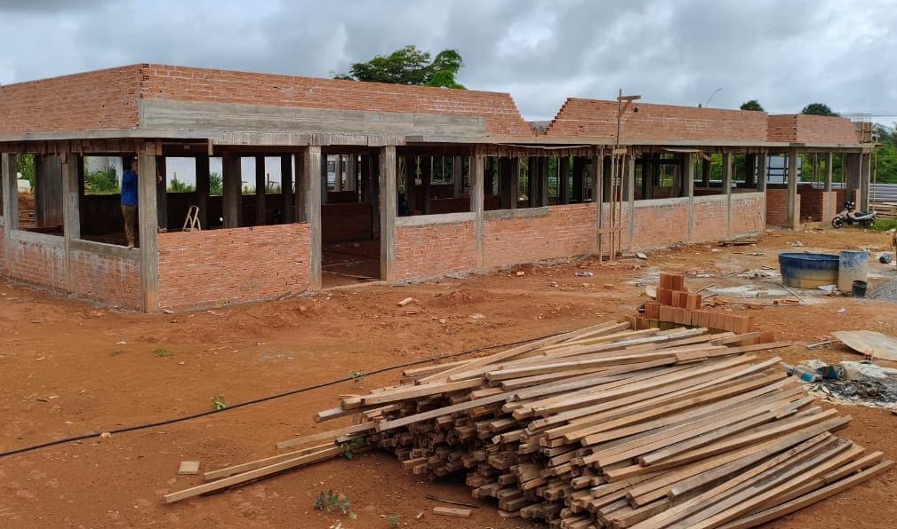 Com R$ 2,7 milhões de recursos pela deputada Sílvia Cristina, obras da UBS em Buritis já atingem 45%