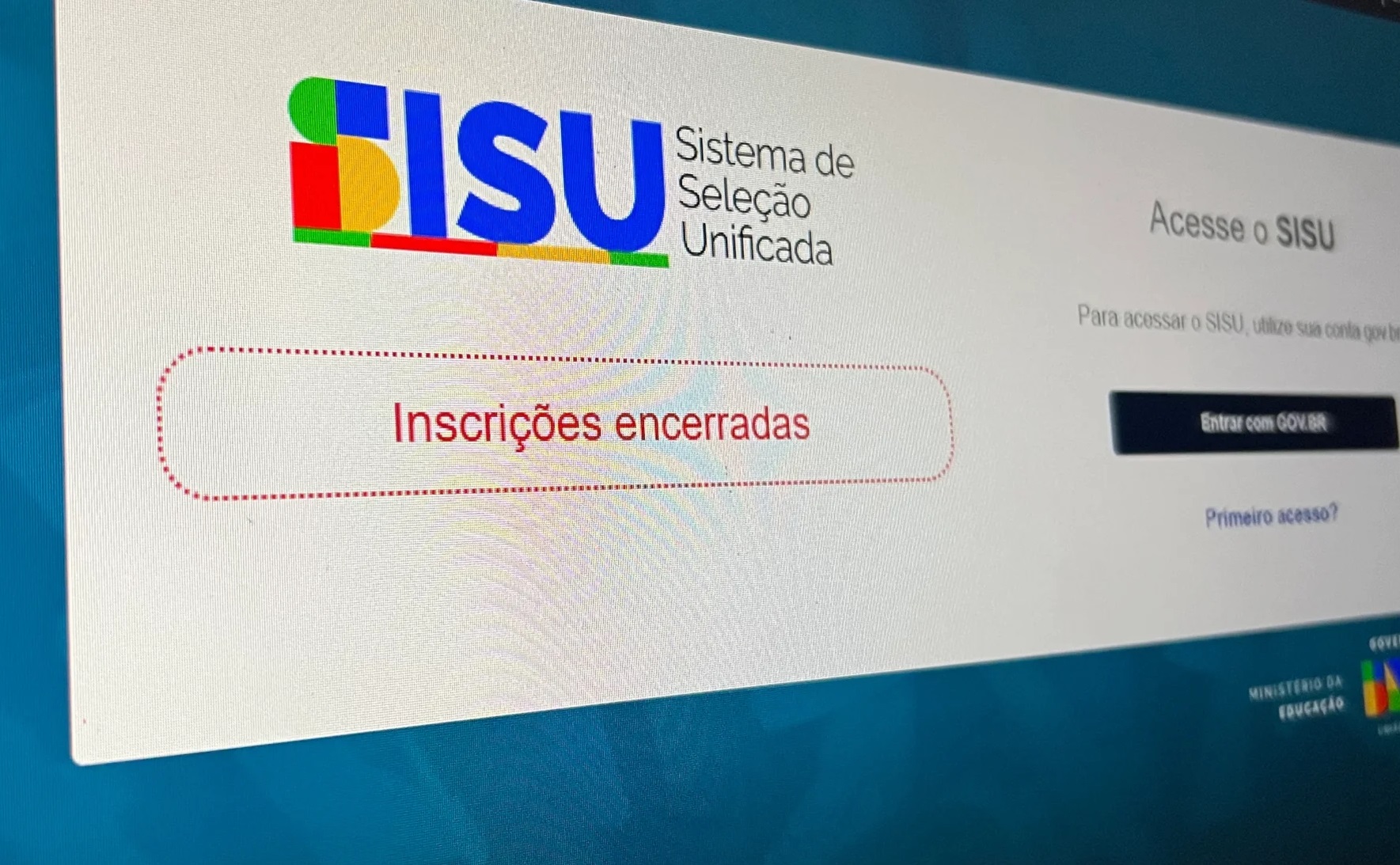 FIQUE ALERTA! - Prazo do Sisu 2026 acaba nesta sexta
