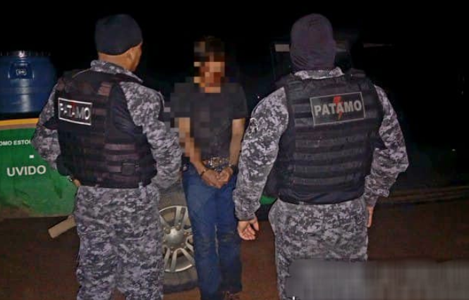 FUZILADO NO BANHEIRO - PMRO prende autor de homicídio ocorrido no distrito de surpresa
