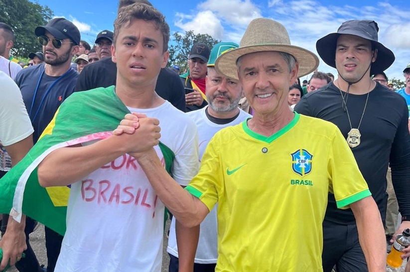 Senador Jaime Bagattoli se uniu a Nikolas Ferreira em “Caminhada da Liberdade” rumo a Brasília