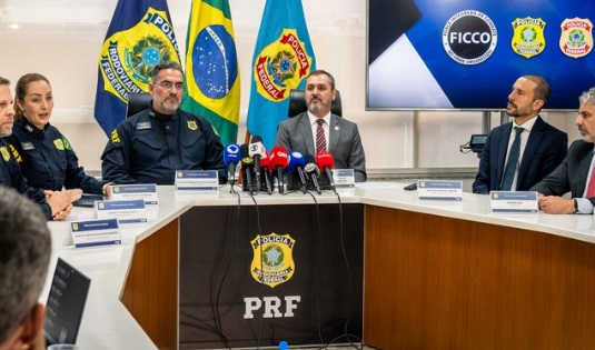 PF e PRF celebram protocolo de intenções para o enfrentamento ao crime organizado