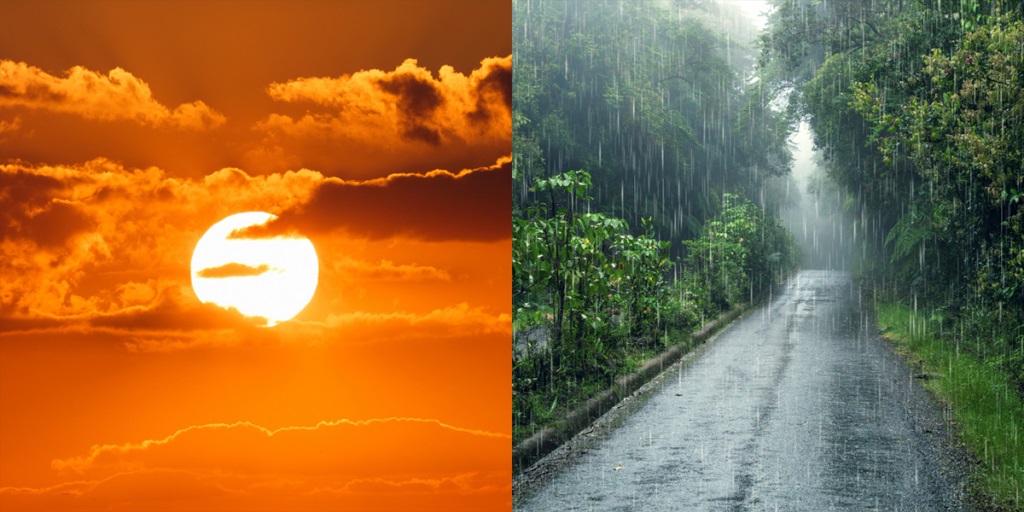Nesta sexta-feira há riscos de chuvas esparsas em Porto Velho; sol, nuvens e temperatura em alta no estado