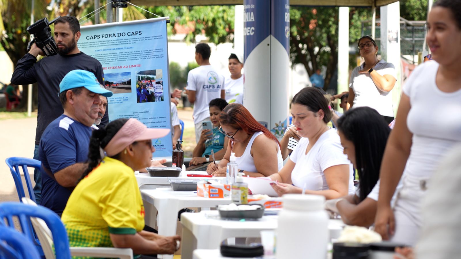 Caminhada “CAPS Fora do CAPS” reforça campanha "Janeiro Branco"