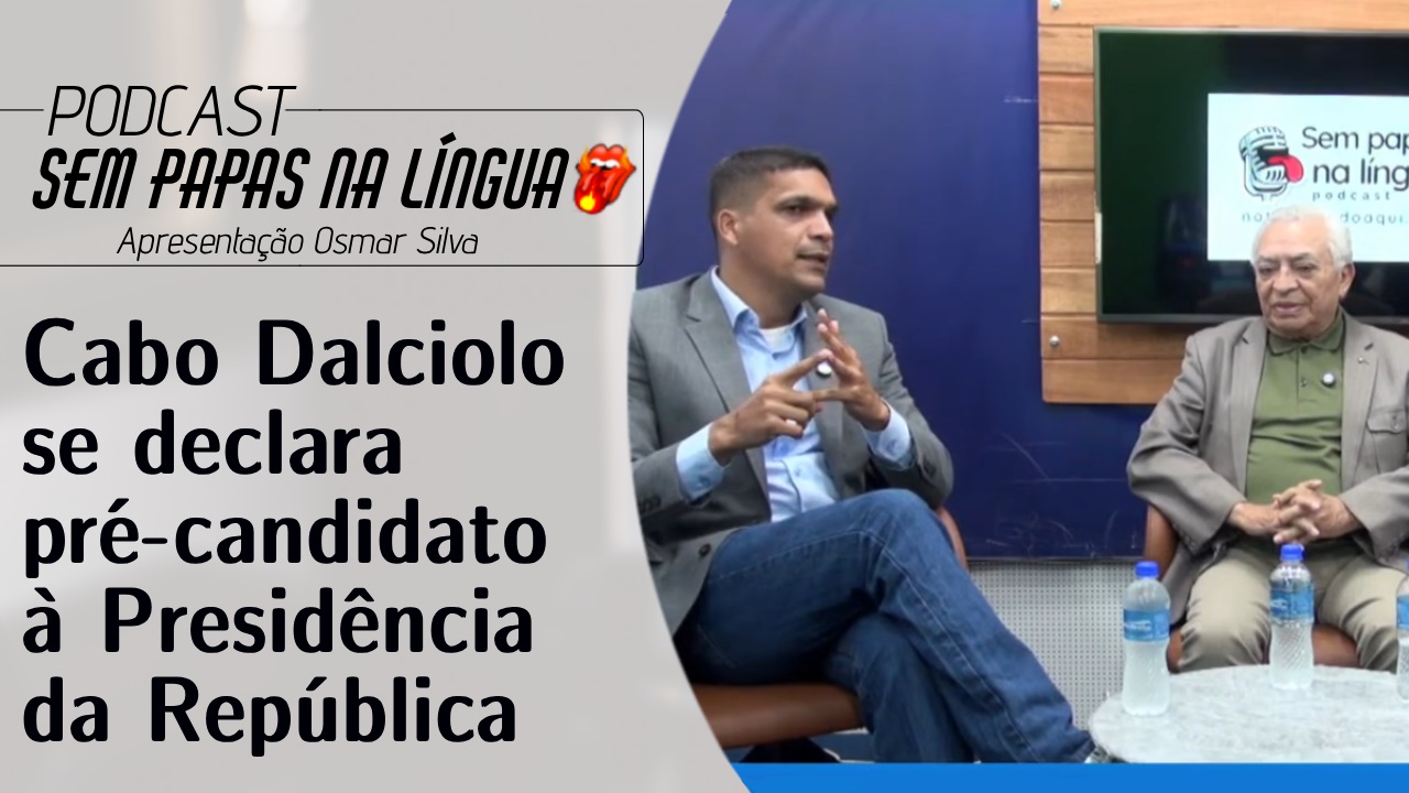 DALCIOLO SE DECLARA CANDIDATO À PRESIDÊNCIA DA REPÚBLICA DURANTE PODCAST EM RONDÔNIA; VEJA MAIS