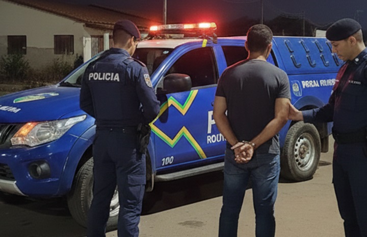 PMRO cumpre mandado judicial em Guajará-Mirim durante patrulhamento e prende suspeito