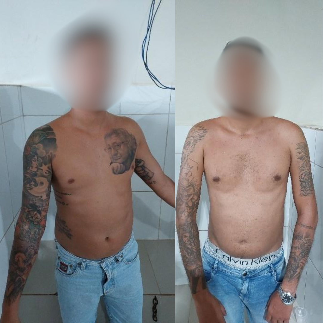 CACOAL - Polícia Militar prende dois suspeitos por tráfico de drogas em Cacoal