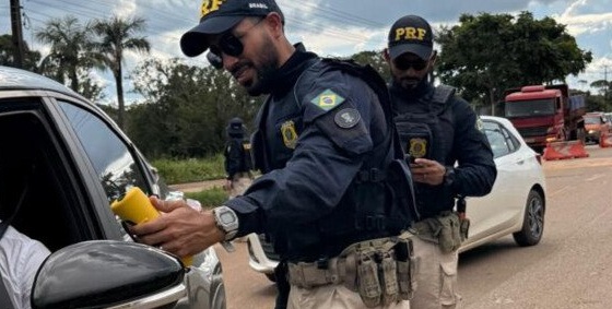 PRF em Rondônia detém condutores por embriaguez ao volante no final de semana