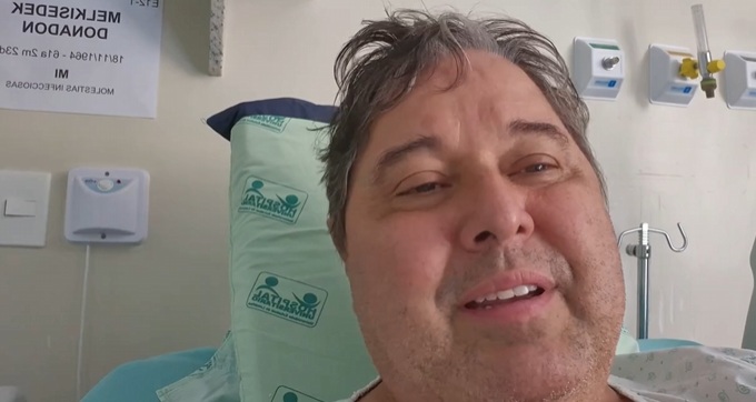 Ex-prefeito de Vilhena, Melki Donadon, está internado no Paraná  lutando contra doença autoimune