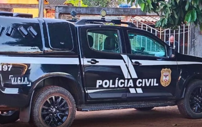 POLÍCIA CIVIL CUMPRE MANDADO DE BUSCA E APREENSÃO EM COSTA MARQUES