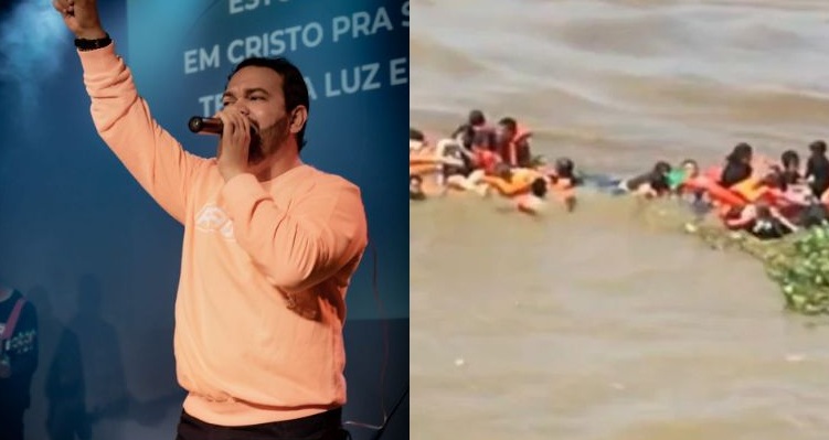 Corpo de vítima de naufrágio é de cantor da Assembleia de Deus