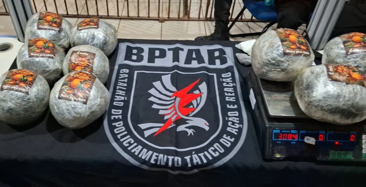 Operação do BPTAR em Porto Velho termina com confronto violento, três presos e drogas apreendidas