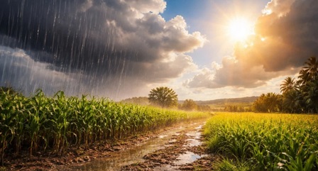 CALOR, CHUVA E TEMPORAIS MARCAM O TEMPO EM RONDÔNIA NESTA QUARTA-FEIRA (18/02/2026)