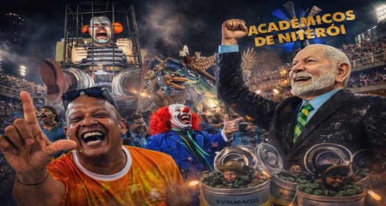 Crônica de Carnaval: samba enredo ideológico e homenagem com verba pública