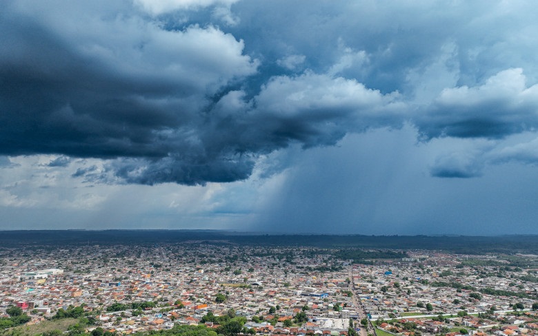 Quarta-feira deve ser de tempo instável e chances de chuvas em Rondônia