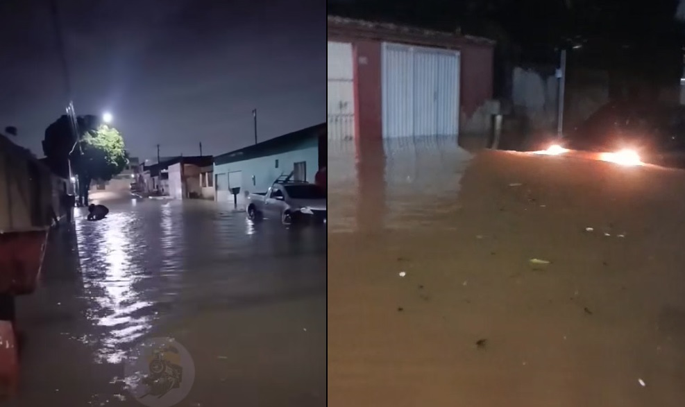 Moradores de Porto Velho impactada com forte temporal noturno enfrenta prejuízos e desalojamento