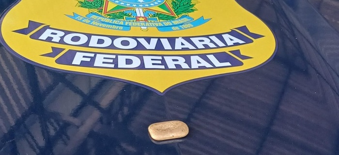 PRF em Rondônia apreende ouro ilegal na BR-364