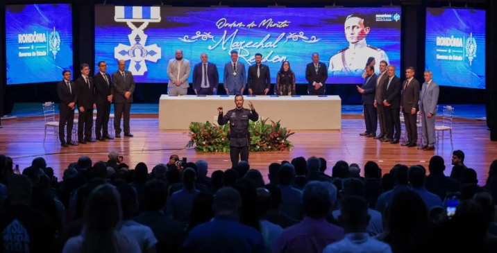 Ordem do Mérito Marechal Rondon é entregue a 146 homenageados pelo governo de Rondônia
