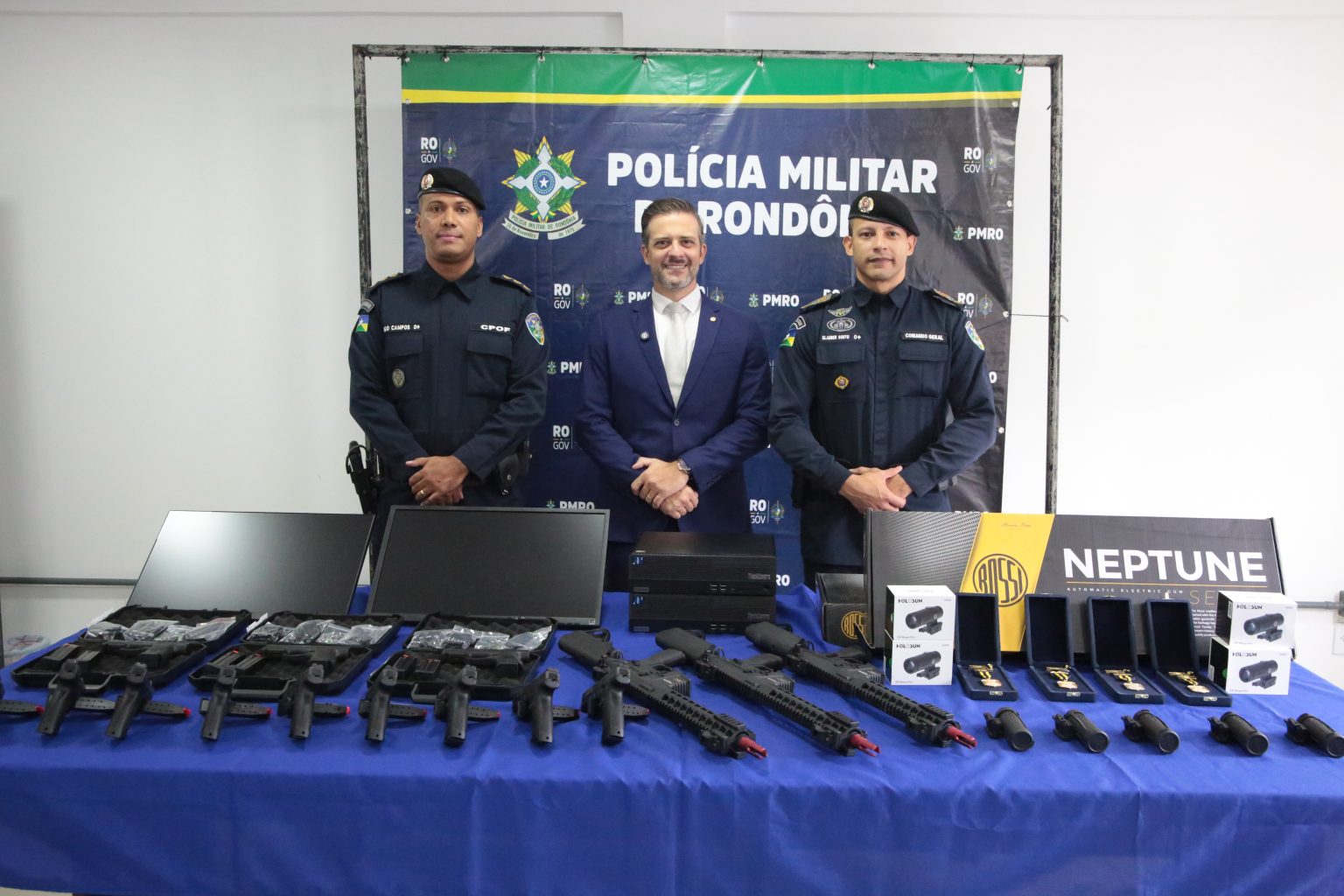 Governo do Estado fortalece Segurança Pública e garante novos equipamentos à Polícia Militar de Rondônia