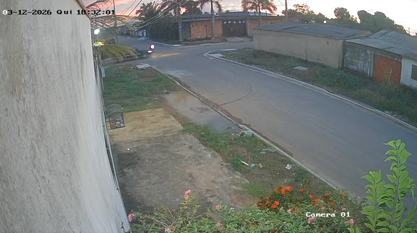 Motociclista fica gravemente ferido após colisão com caminhonete em cruzamento sem sinalização em Porto Velho