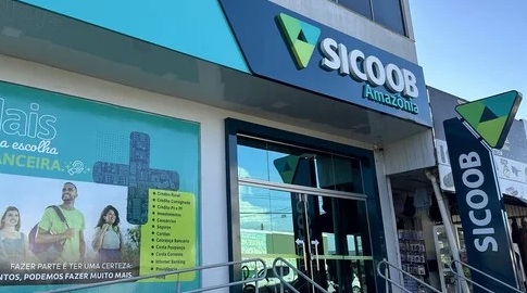 Criminosos invadem agência do Sicoob na Capital e furtam notebooks durante a madrugada