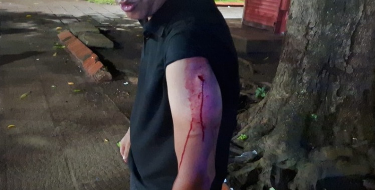 Homem é esfaqueado durante tentativa de assalto na região central de Porto Velho