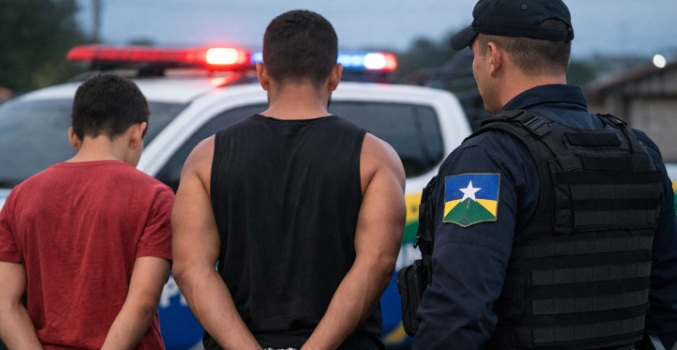 Polícia Militar recaptura três foragidos da Justiça durante patrulhamento do final de semana em Porto Velho