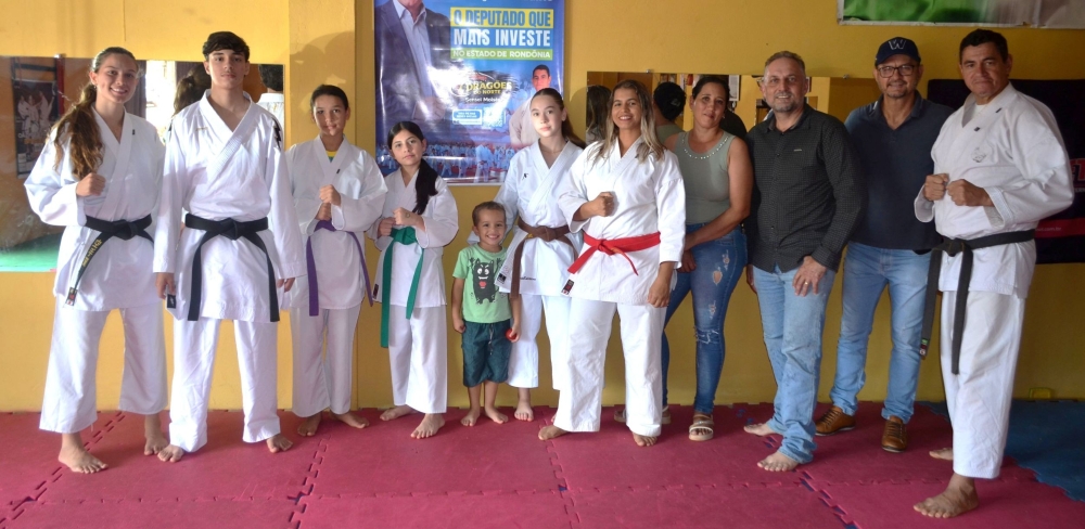 Com apoio de Ezequiel Neiva, atletas da Academia Dragões do Norte vão disputar o Mundial de Karatê, em Malta